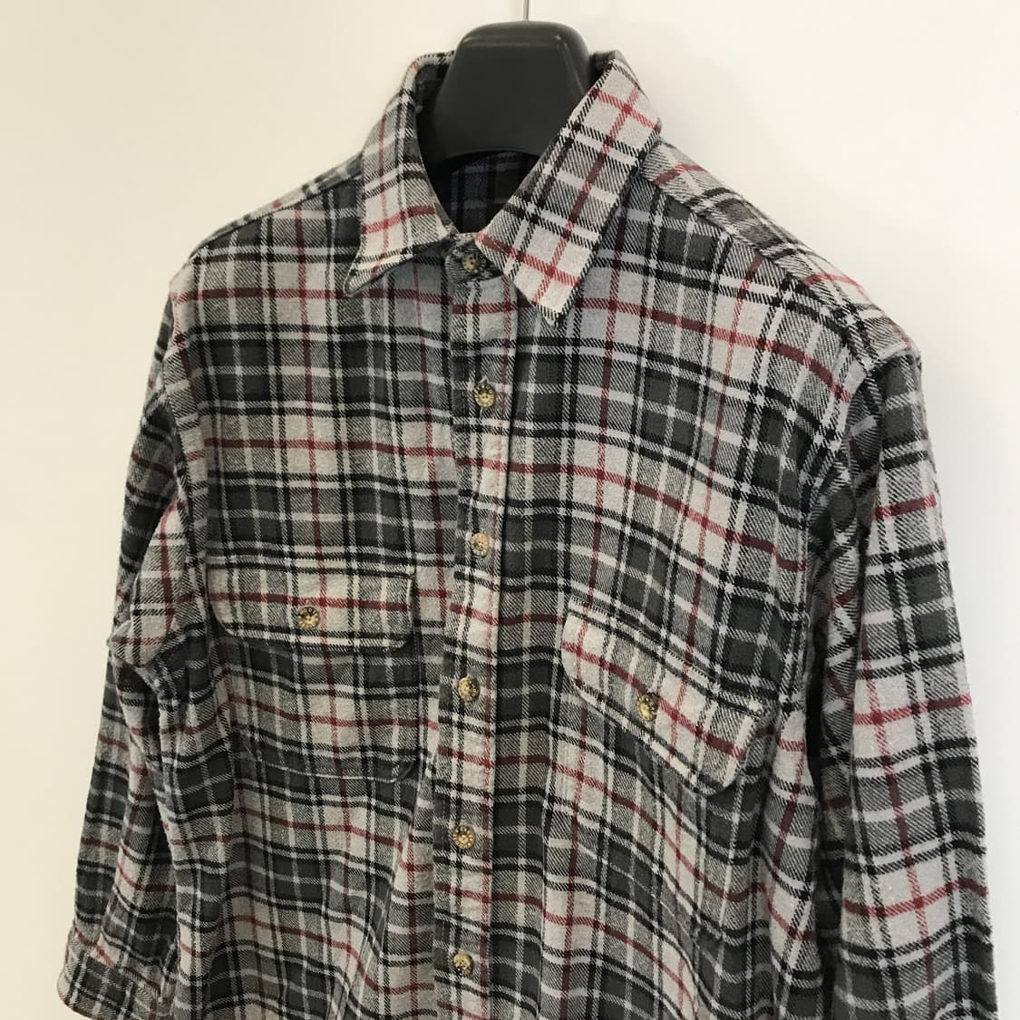 무스크릭 MOOSE CREEK 헤비플란넬 체크셔츠 [M] 상품이미지2