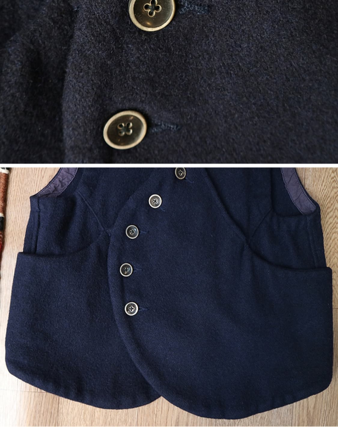 
미국판 kapital 캐피탈 wool 베스트

캐피탈의 우먼 울 베스트 상품이미지4