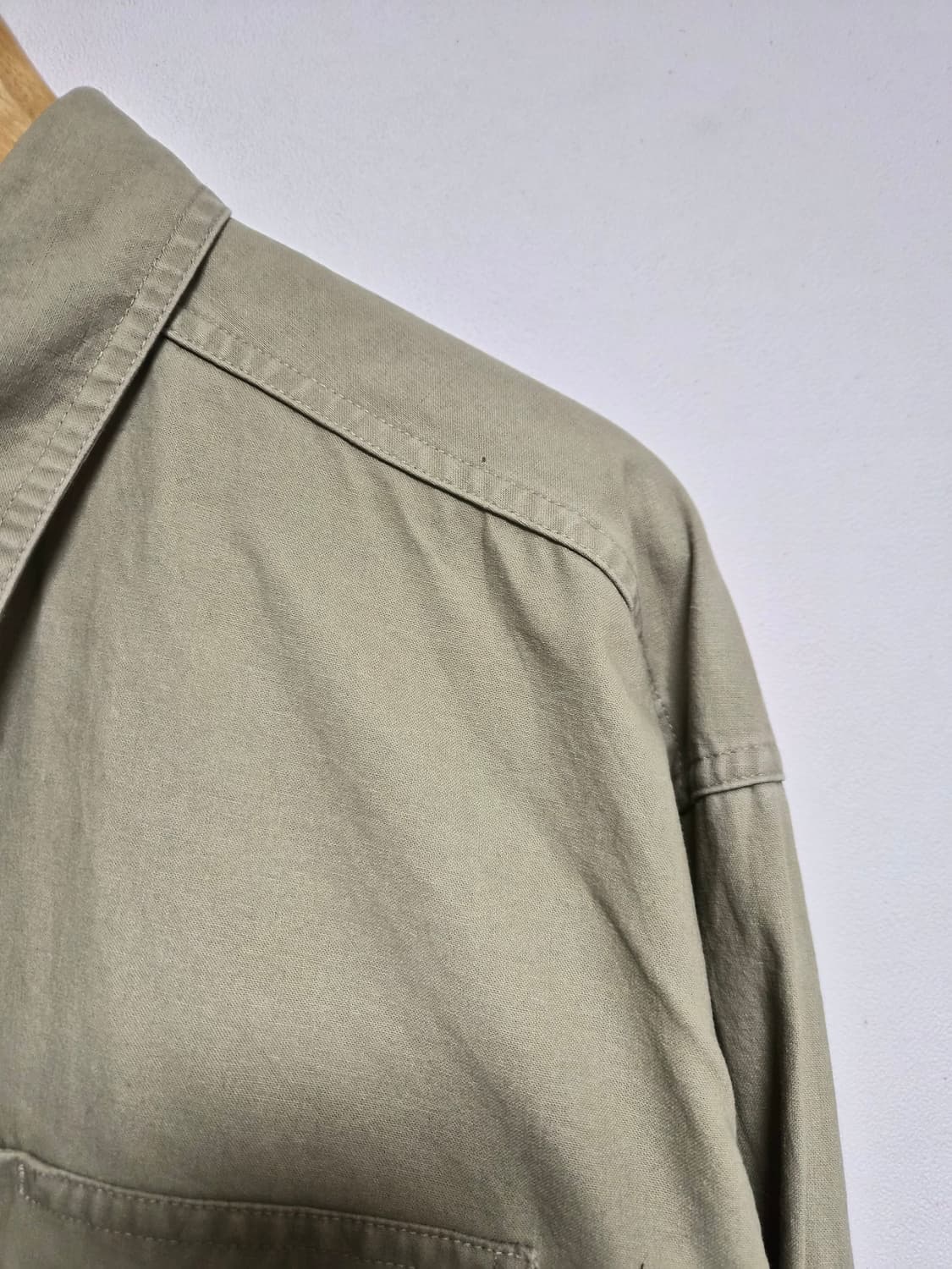 엘엘빈LLBEAN 코튼 투포켓 워크셔츠 L - S381 상품이미지3