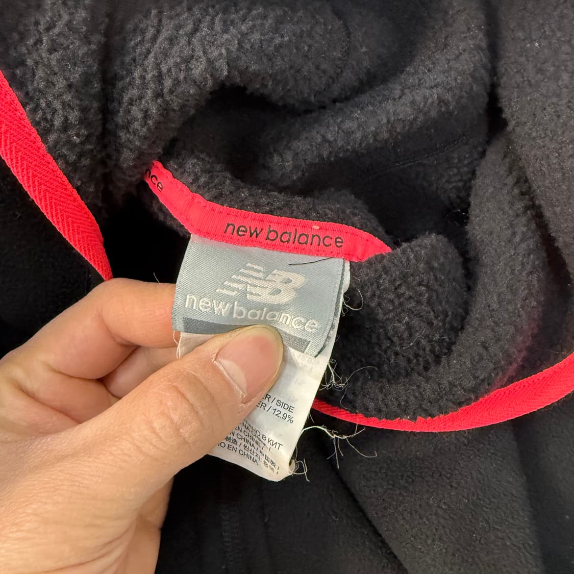 [M] 뉴발란스 여성 플리스 기모 후드집업 1229T2 상품이미지3