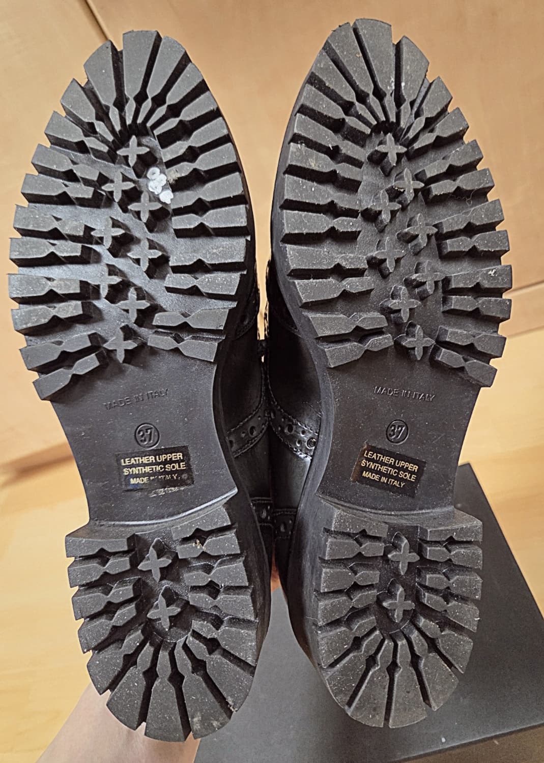 나폴레오니Napoleoni 스터드 옥스퍼드 슈즈 37사이즈 상품이미지6