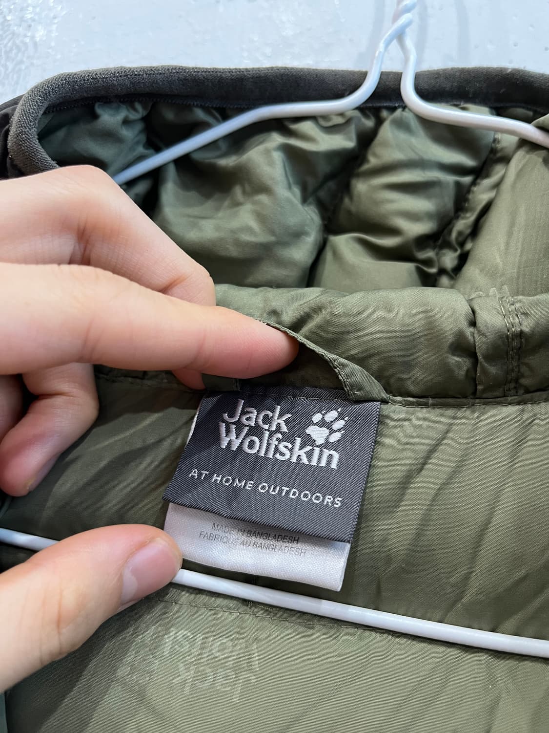 잭울프스킨 덕다운 고프코어 경량패딩 95 상품이미지6