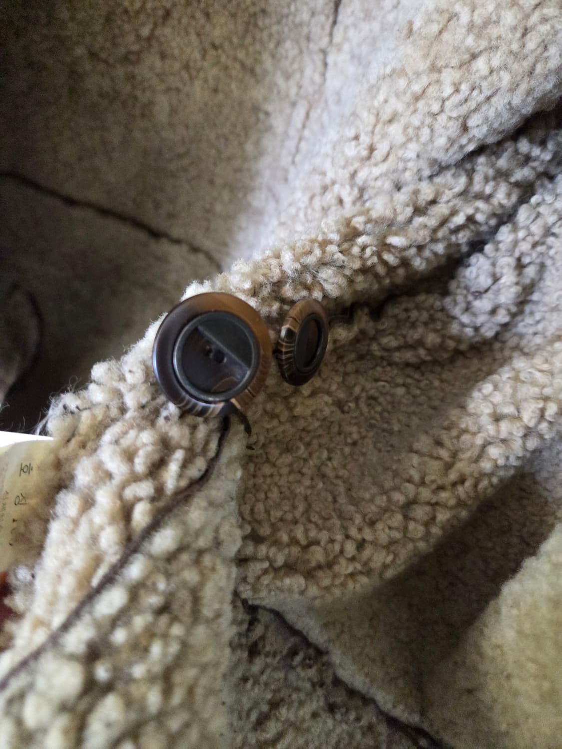 양가죽과 양털로 만들어진 무스탕 자켓 상품이미지6