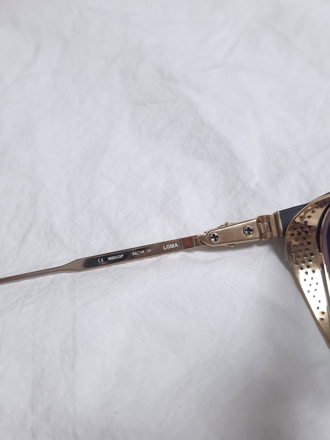 [OS] 크롬하츠 르그마 안경 매트블랙 골드 상품이미지7