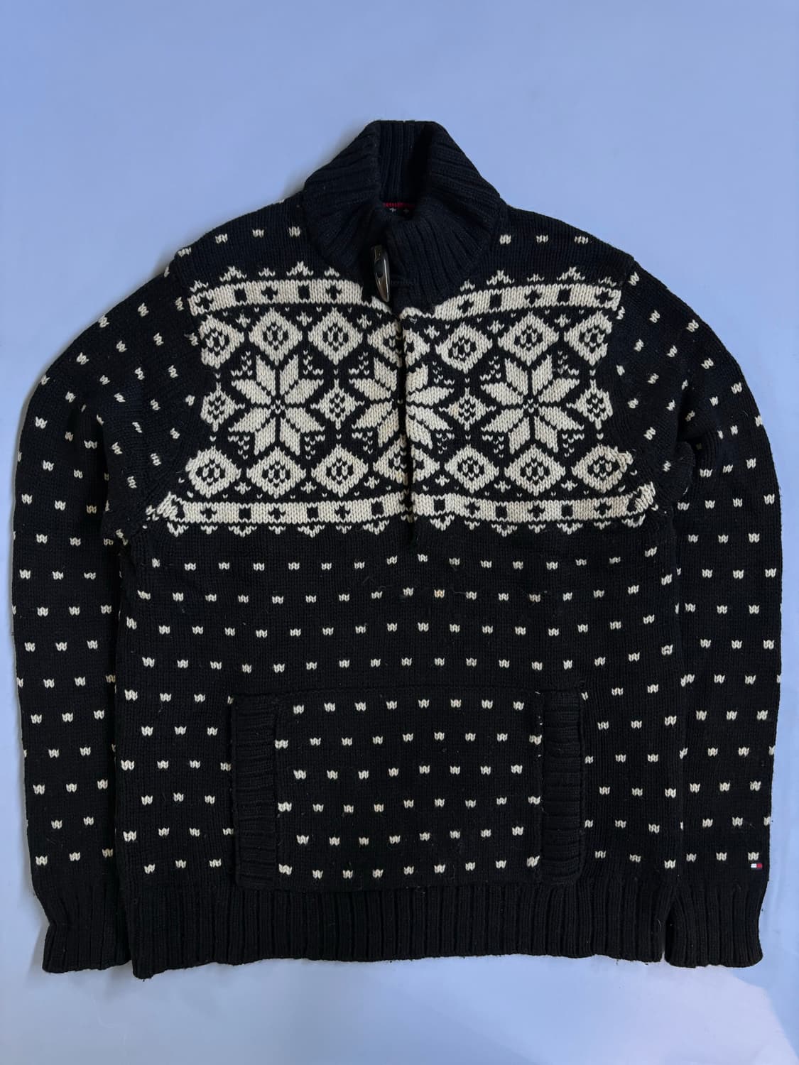 타미힐피거 빈티지 버튼 니트 상품이미지2