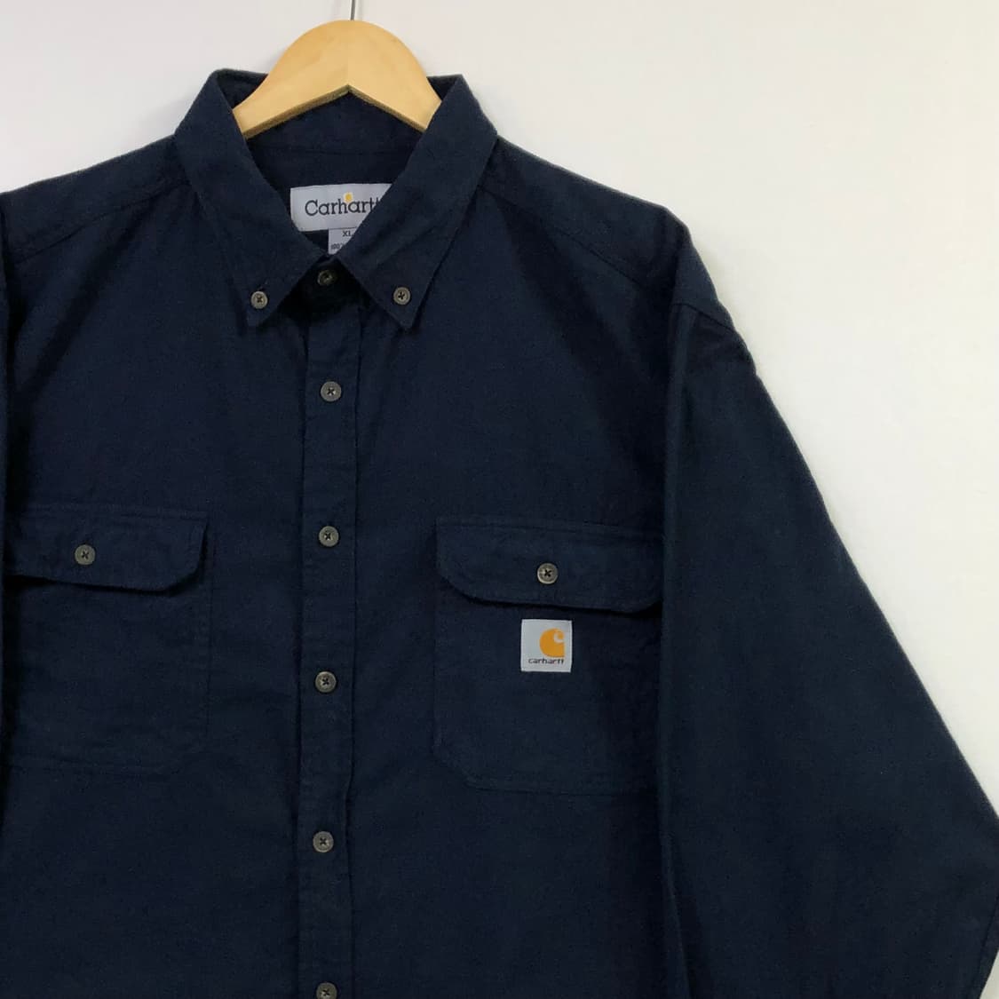 Xxl 칼하트 다크네이비 워크 셔츠 상품이미지1