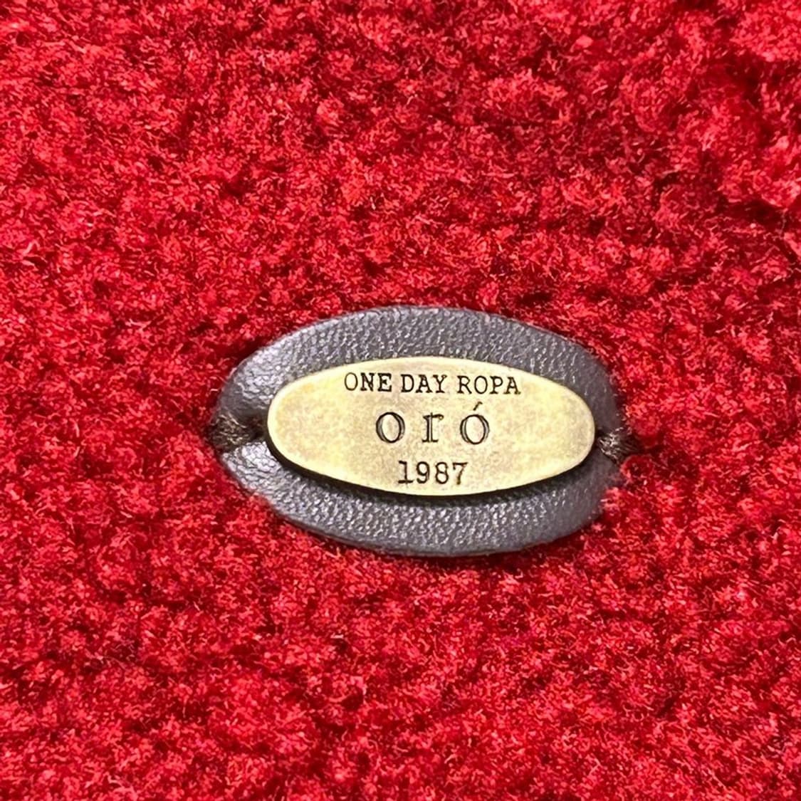 ORO 레드 플리스 자켓 M 상품이미지2