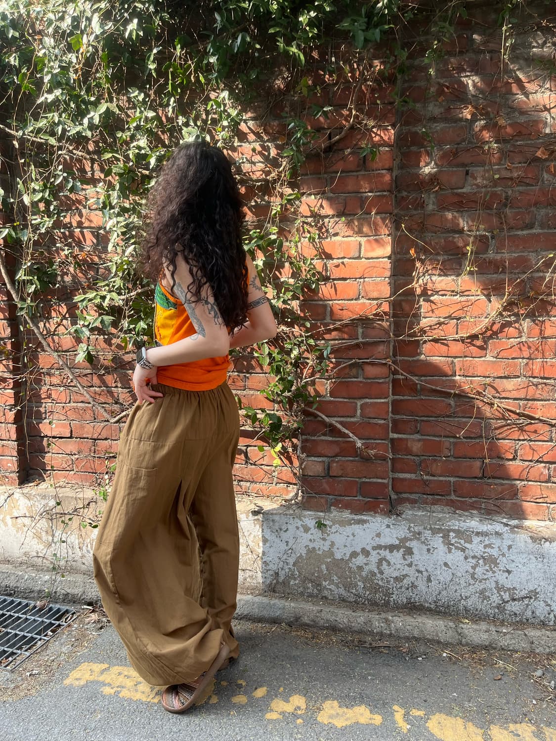 히피 문양 팬츠 상품이미지4