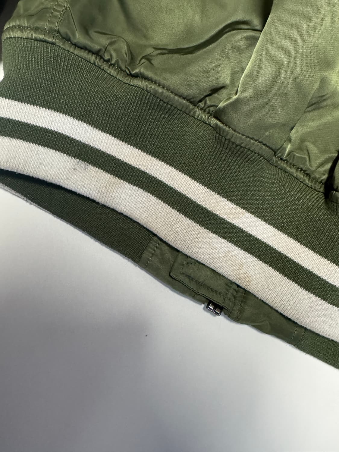 희귀! 알파인더스트리 x 무신사 ma-1 항공 자켓 M 상품이미지8