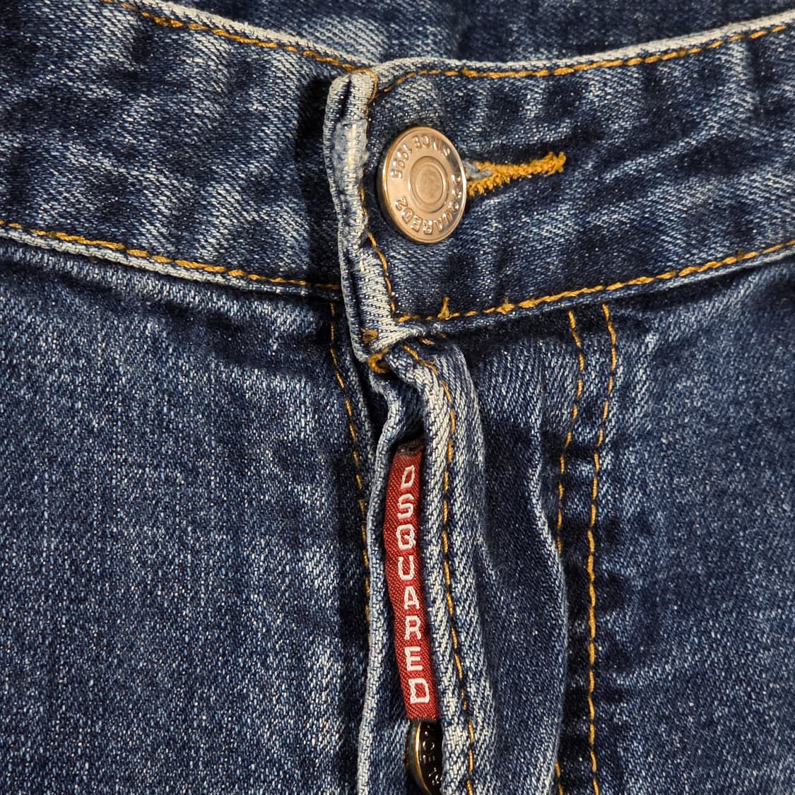 디스퀘어드2 페인팅 중청 데님팬츠 상품이미지3