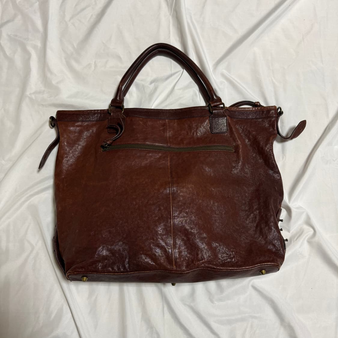 [OS] Monsac 몽삭 가죽 토트백 상품이미지4