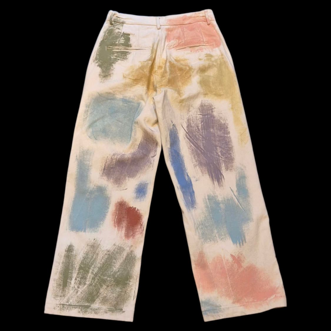 28~29인치 페인팅커스텀 데님팬츠  상품이미지2