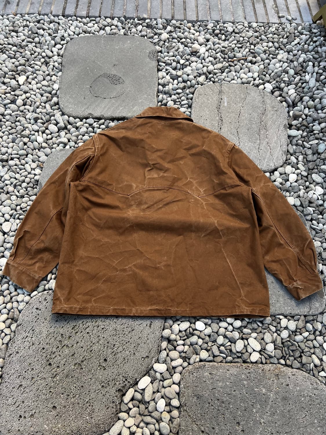 1950s FRENCH SNCF RAILWAY 50s 덕캔버스 워크자켓 상품이미지4