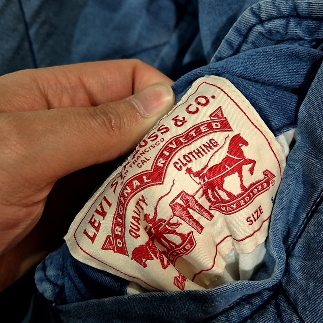 Levis 리바이스 쉐르파 리버시블 데님 자켓 상품이미지7