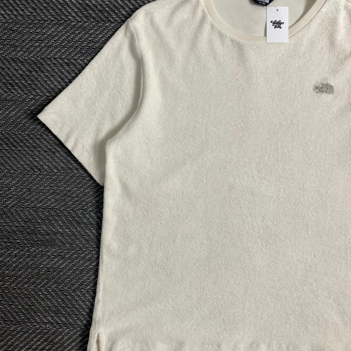 노스페이스 신형 자수로고 부클 반팔 니트o 2903 상품이미지3