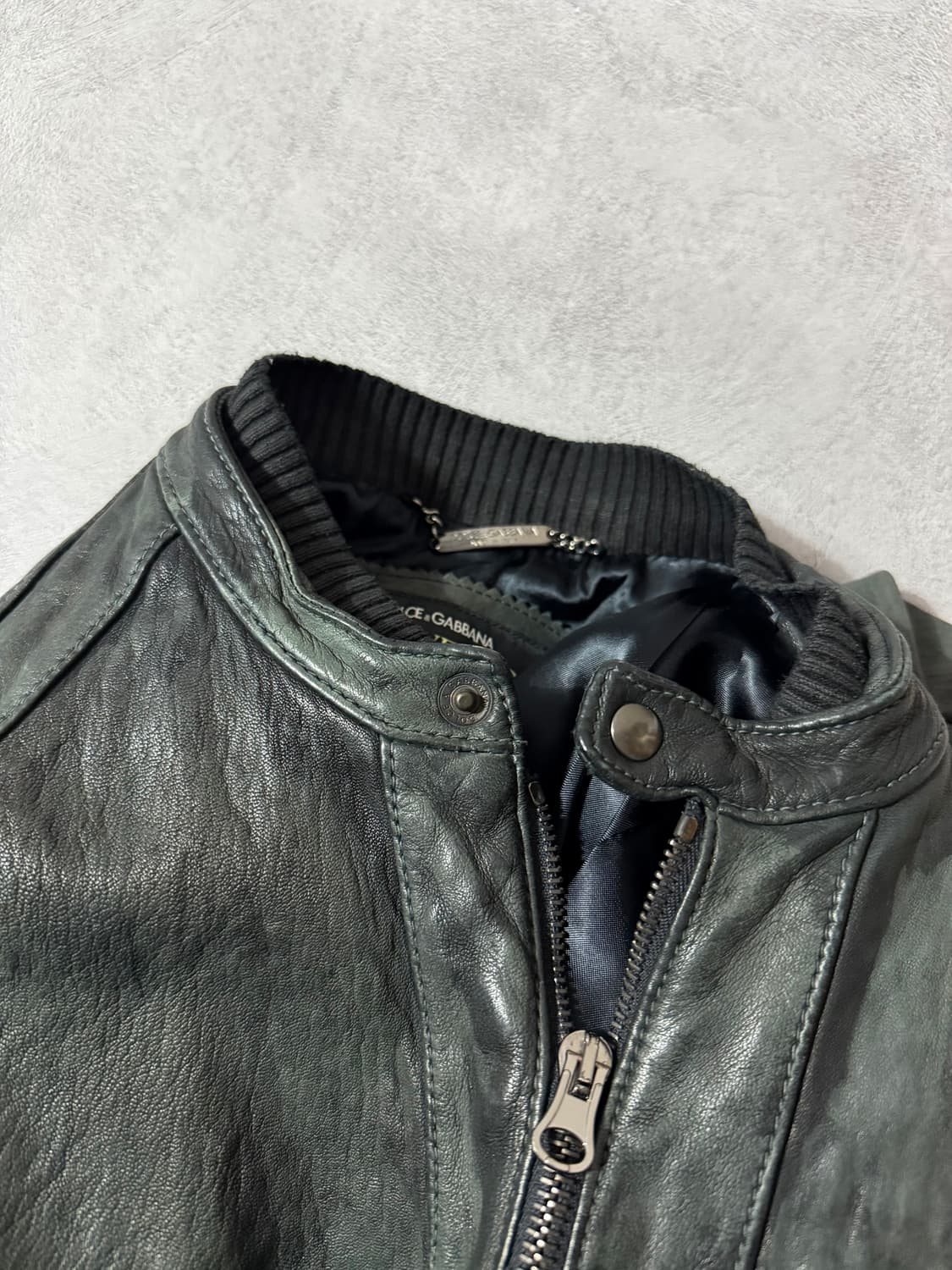 돌체앤가바나 램스킨 레더자켓 상품이미지6