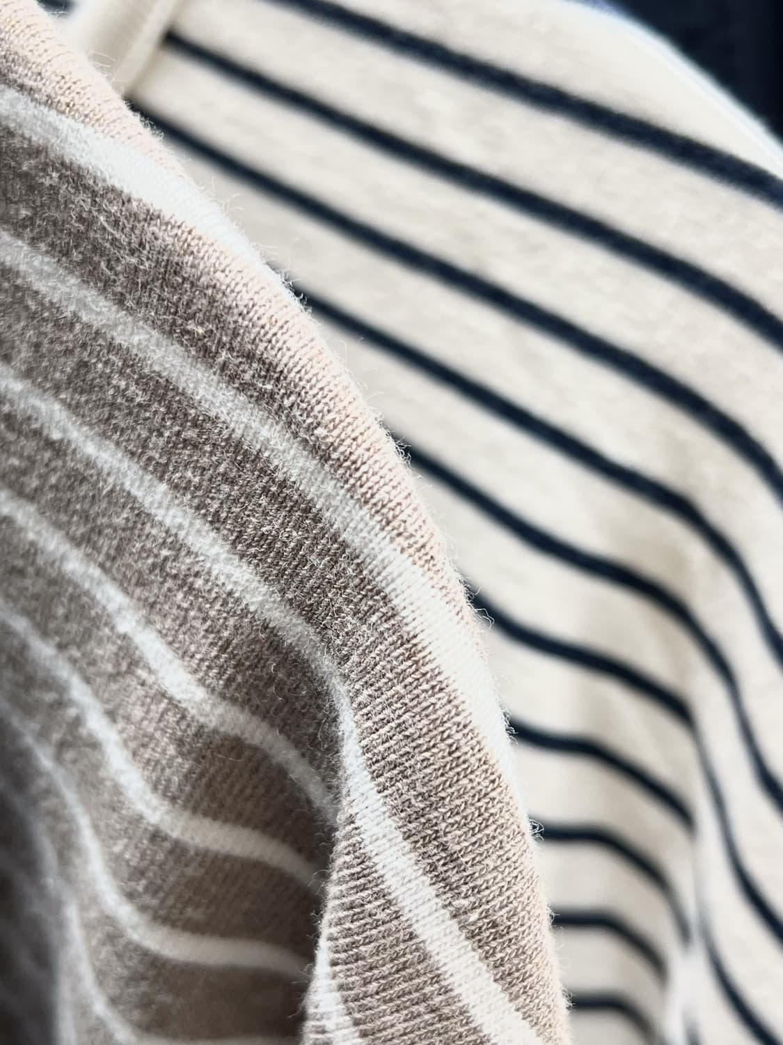 (KR/3) 러프사이드 스트라이프 반팔 네이비 상품이미지5