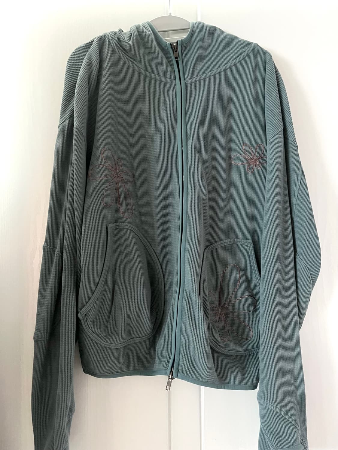 글랙 지꾸 헤이즈 와플 집업 후드 M 상품이미지3