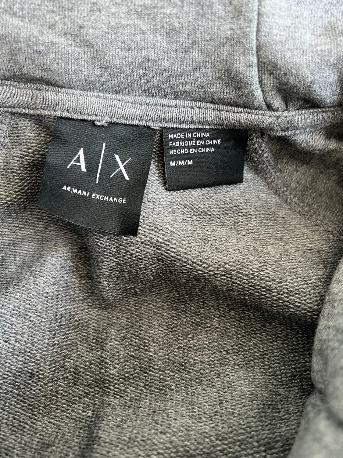 알마니 익스체인지 퀼팅 하이브리드 후드 집업  상품이미지2