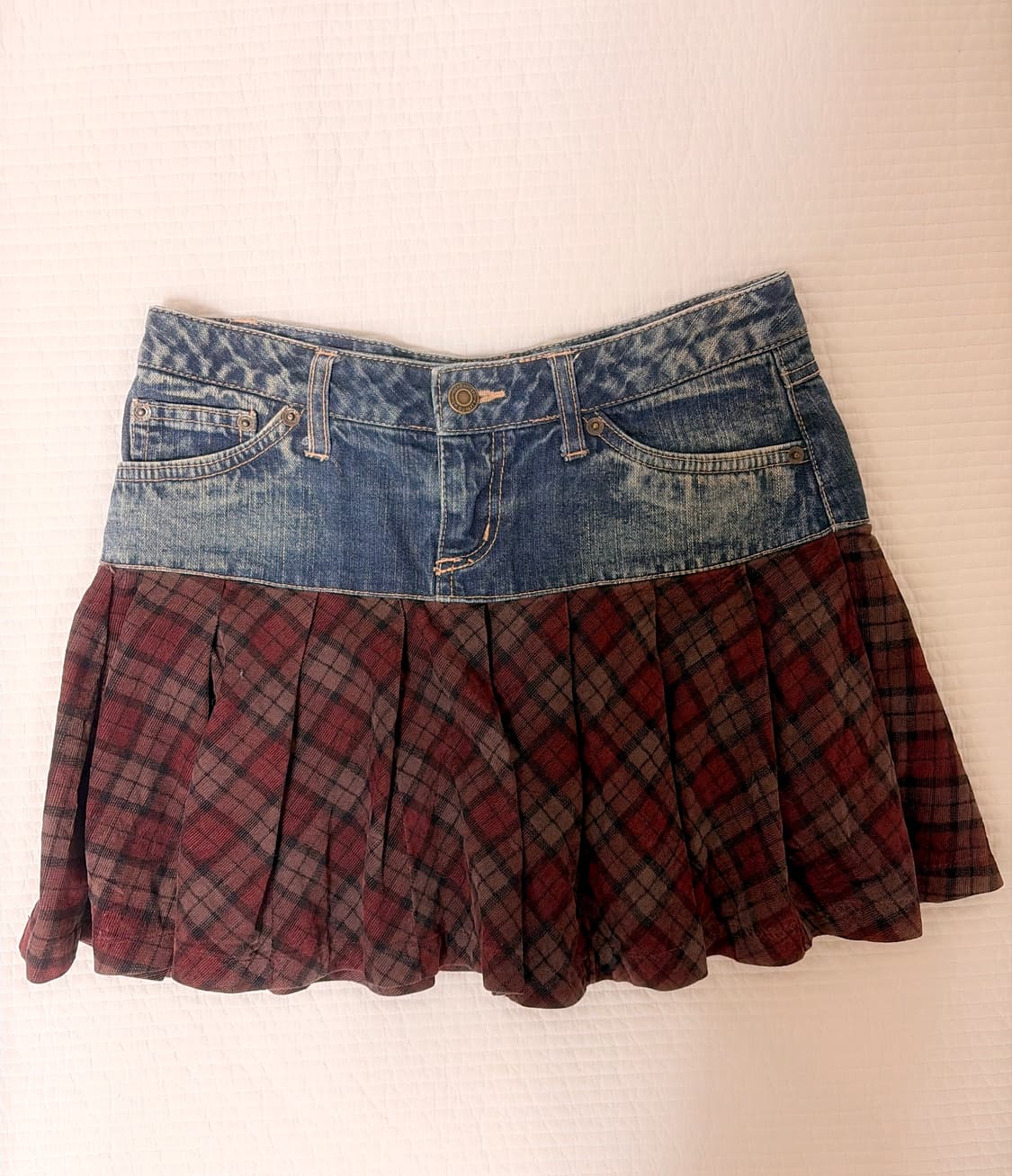 리즈리사 트랄라라 체크 큐롯 스커트 히메카지 라떼갸루 히메갸루 세실맥비 상품이미지1