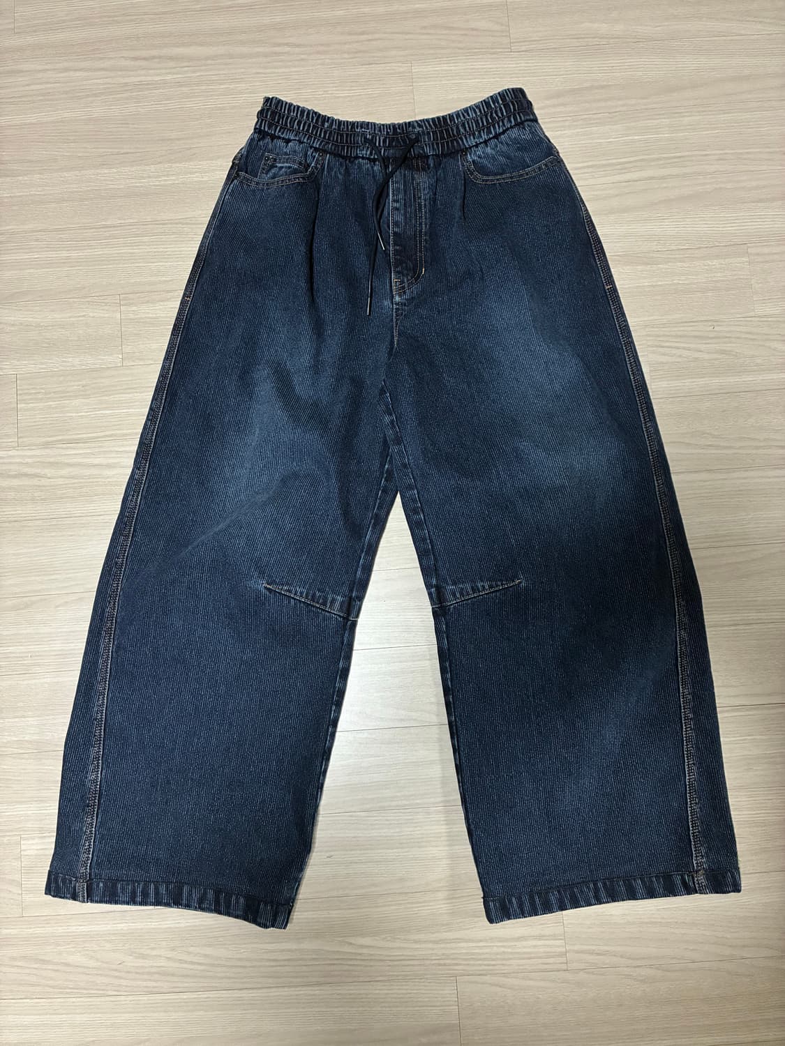 준지 코듀로이 데님 컴포트 팬츠 블루 44 상품이미지2