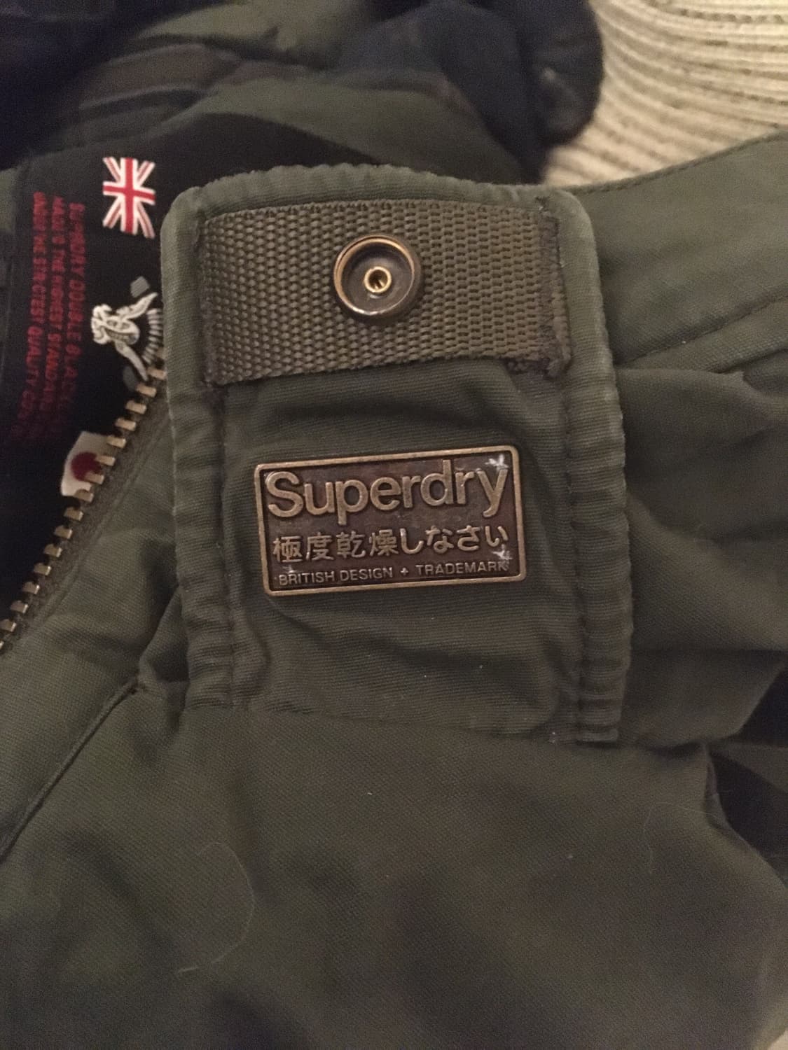 슈퍼드라이 리미티드 야상 봄버 자켓 상품이미지5