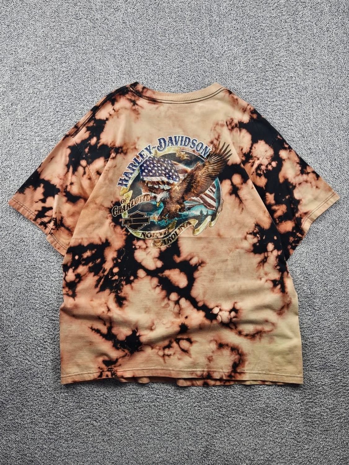 USA 할리데이비슨 반팔 티셔츠 커스텀 ( 3XL ) / 11931 상품이미지1