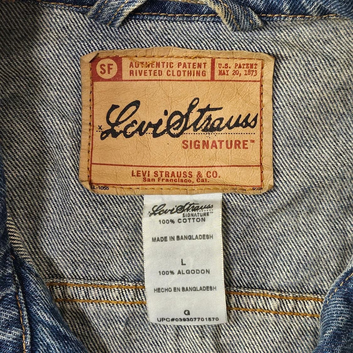 Levi’s 리바이스 Signature 데님 트러커 자켓 L026 상품이미지5