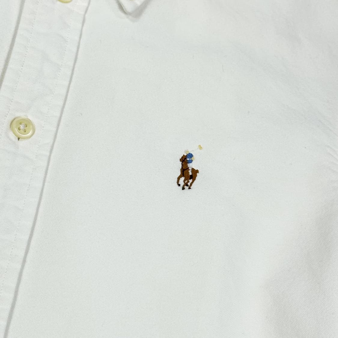 폴로 랄프로렌 여성 커스텀핏 옥스포드 셔츠 화이트 여성S 상품이미지5