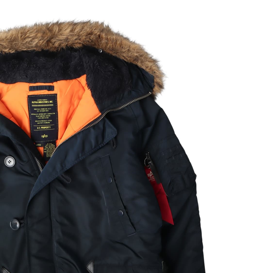 알파인더스트리 네이비 N3B 점퍼 자켓 상품이미지3