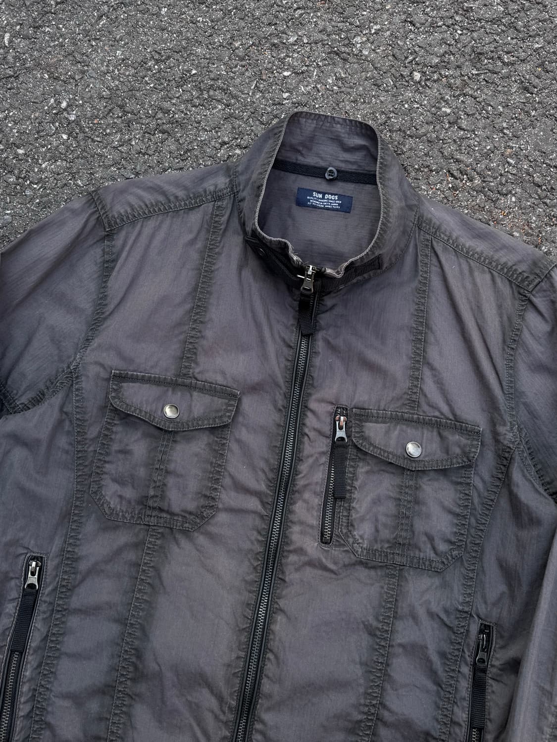 Sun Dogs 가먼트워싱 디테일 자켓  상품이미지2