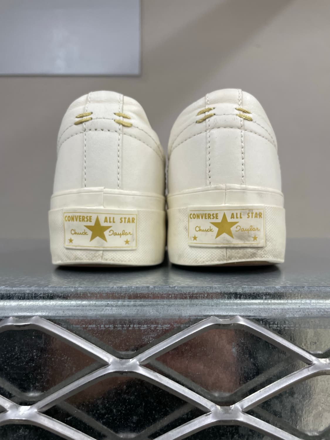 컨버스 원스타 플랫폼 화이트 255 상품이미지8