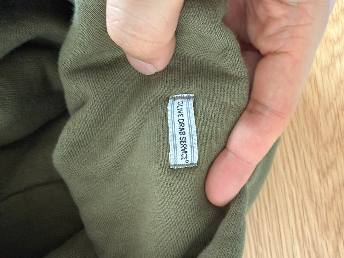 올리브 드랩 서비스(Olive Drab Service) 후드(새제품) 상품이미지5