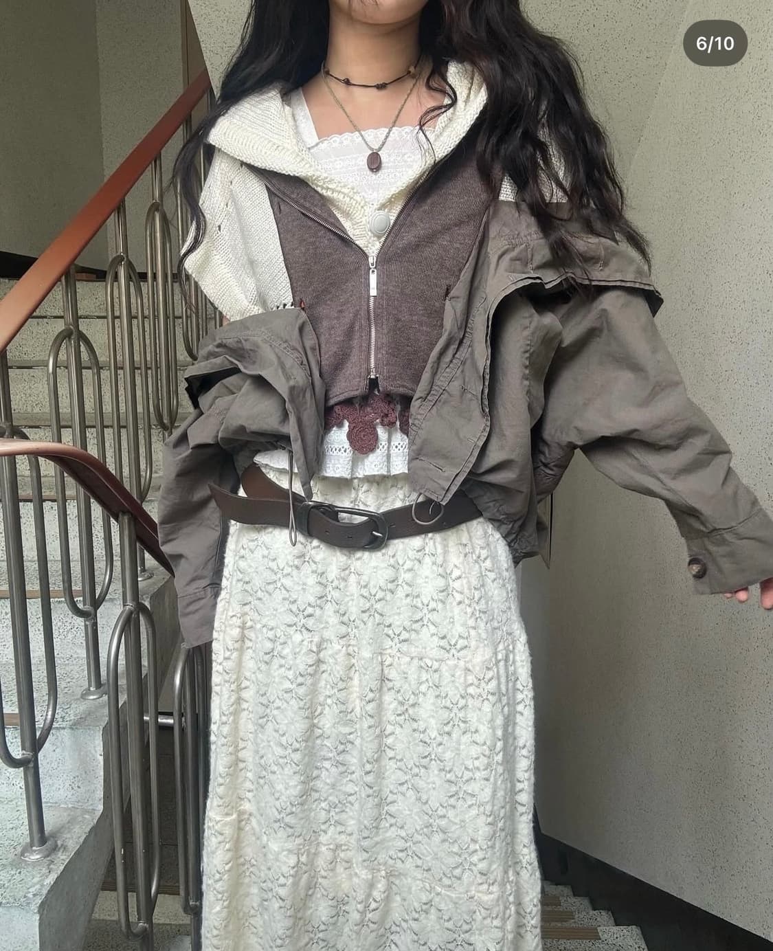 미라이클립 선가든파티 큐빈티지 코디셋 상품이미지5