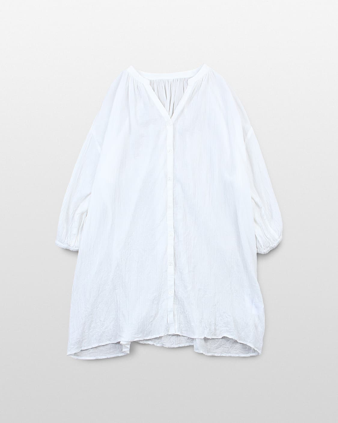 LOWRYS FARM Loose-Fit Pleated Dress  상품이미지1