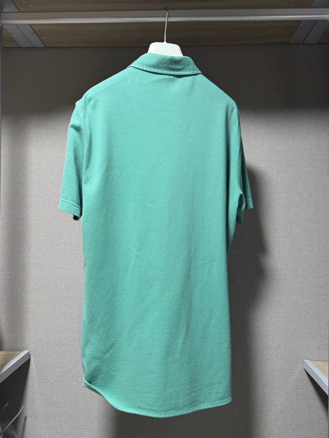 로로피아나 코튼 반팔 카라티셔츠 민트 L 상품이미지8