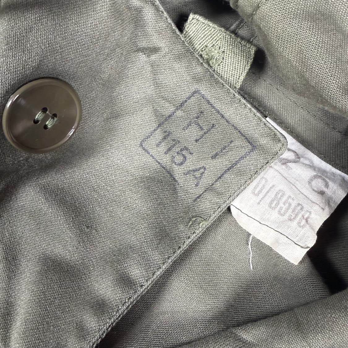 80s M64 프랑스 밀리터리 군복 야상 상품이미지4