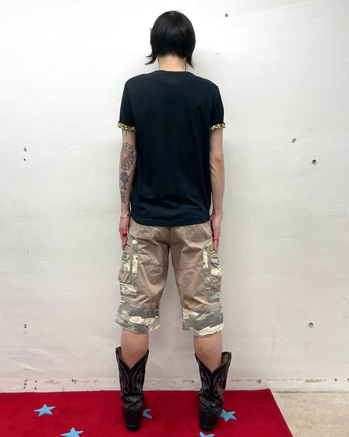 Sleeve Camo New York Black T-shirt  상품이미지5