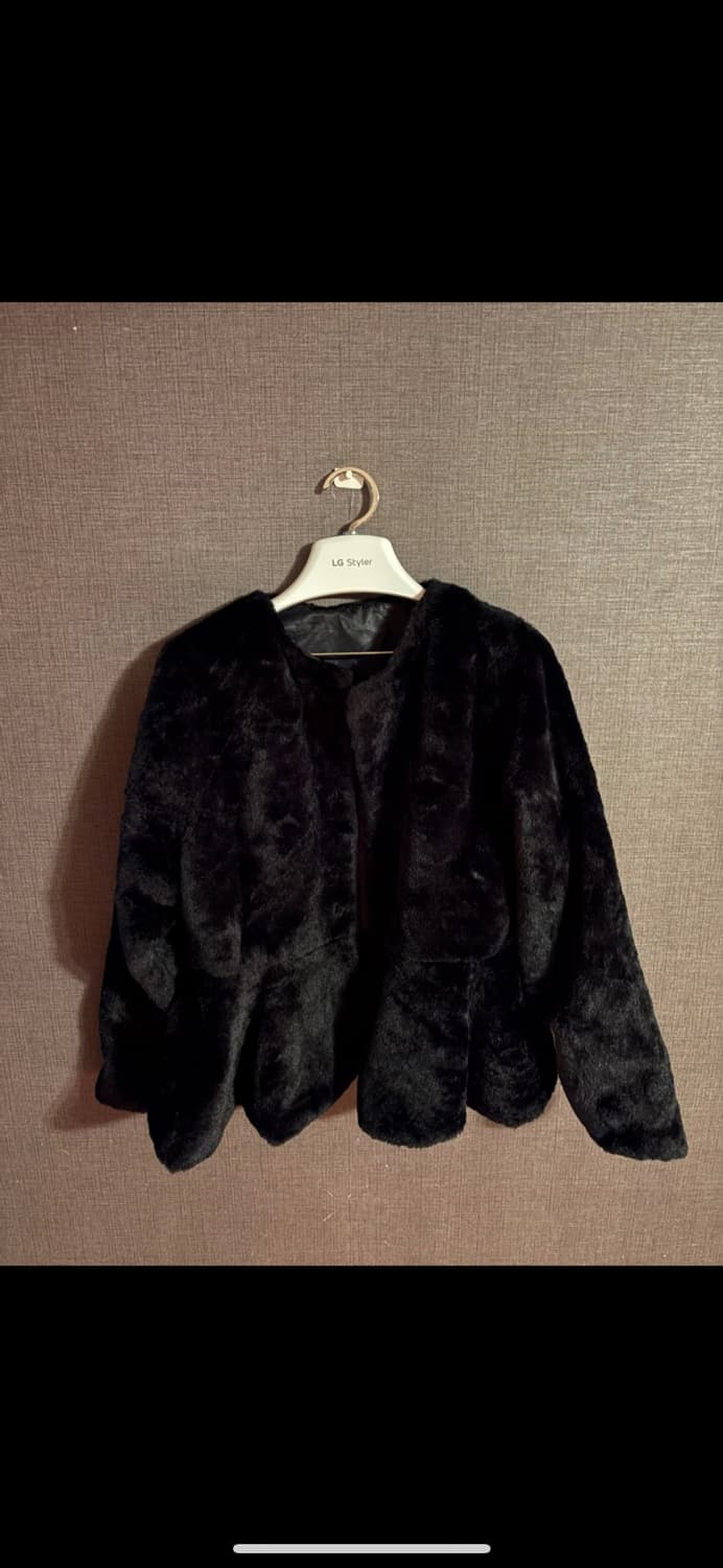 검정 퍼자켓 Japan 상품이미지1