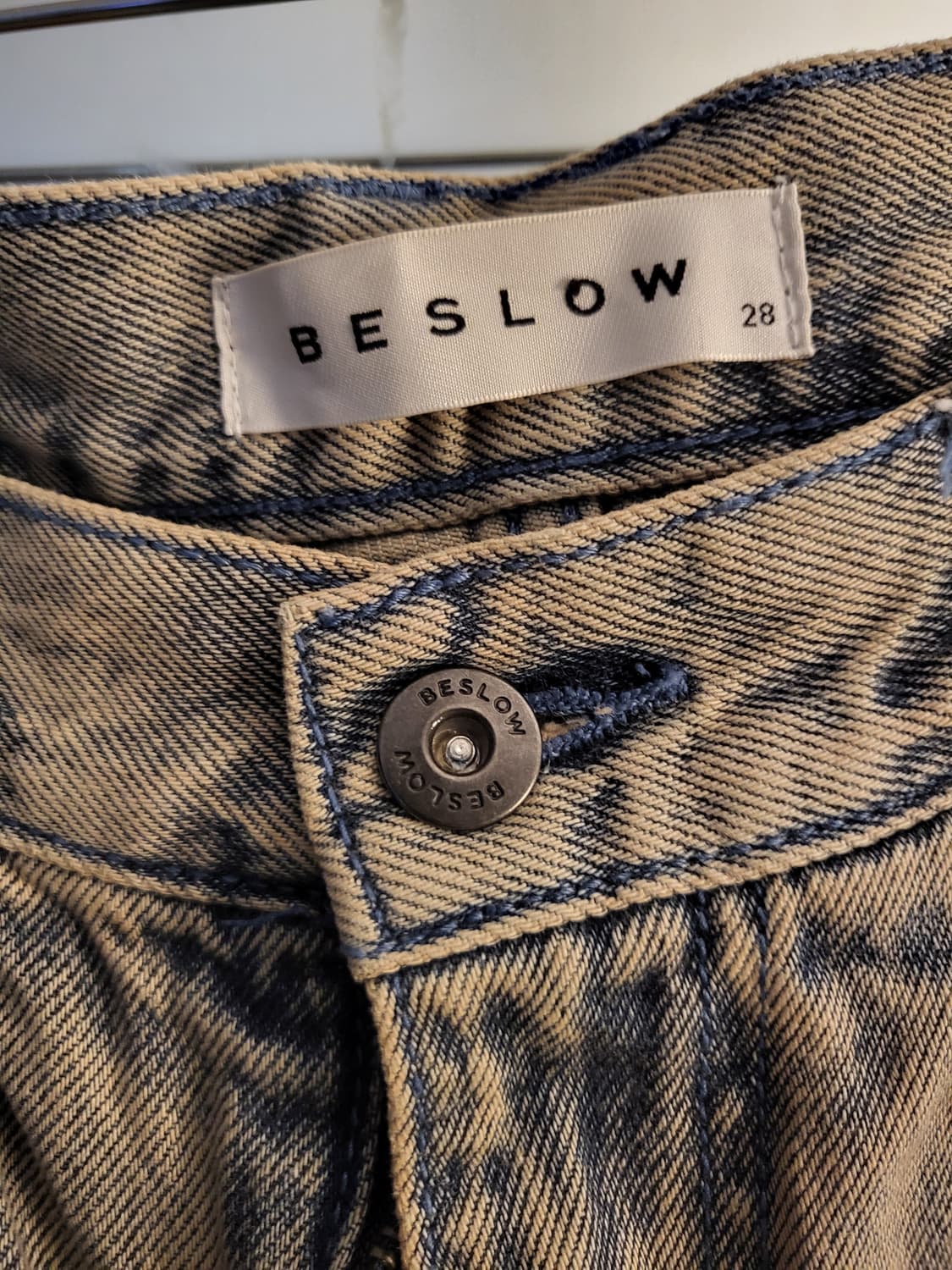 비슬로우 데님 샌드 베이지 28 상품이미지1