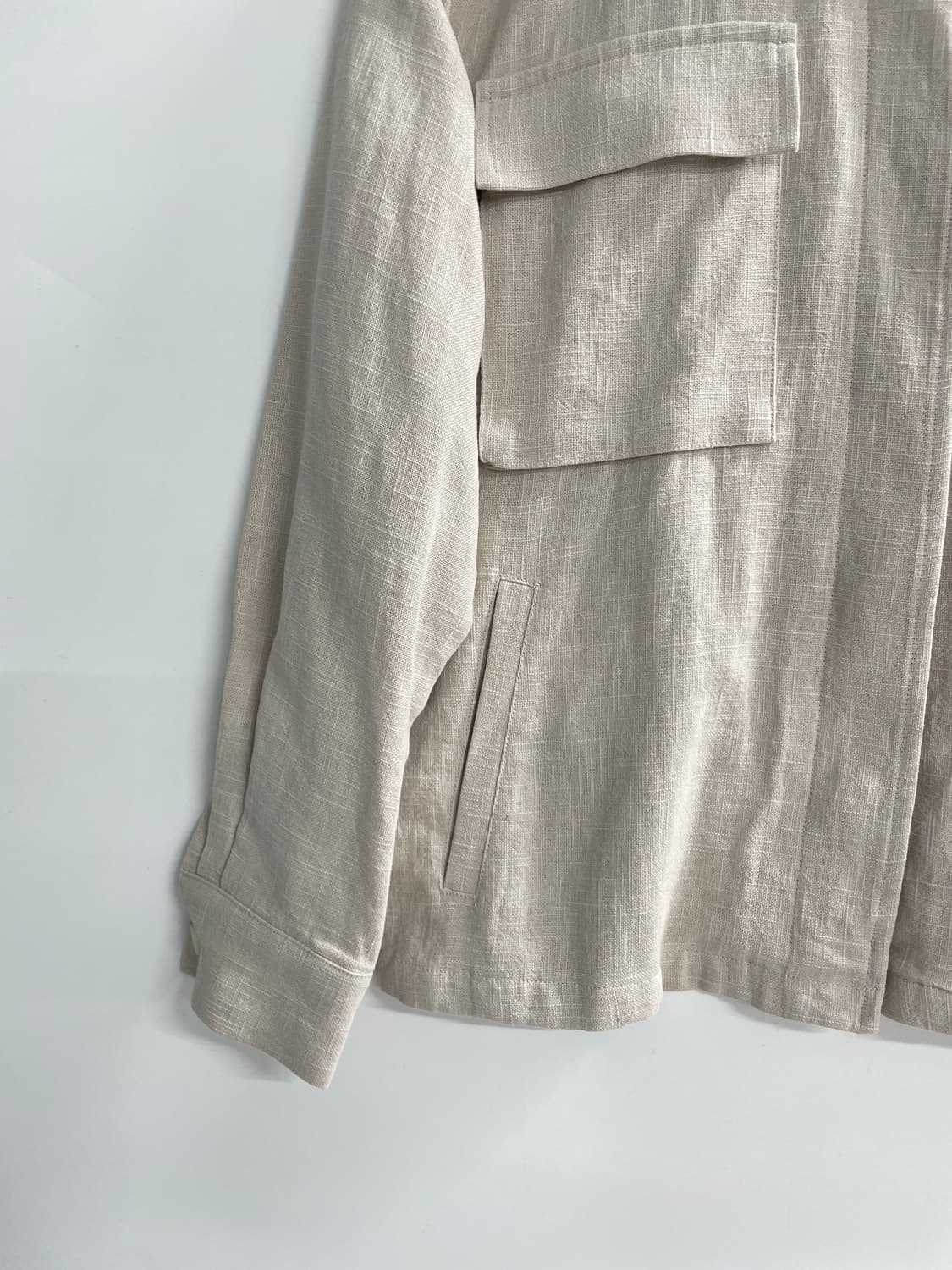 de silhouette 린넨 자켓 상품이미지6