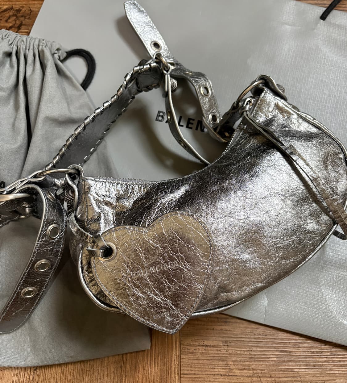 발렌시아가 르카 XS 실버 상품이미지3