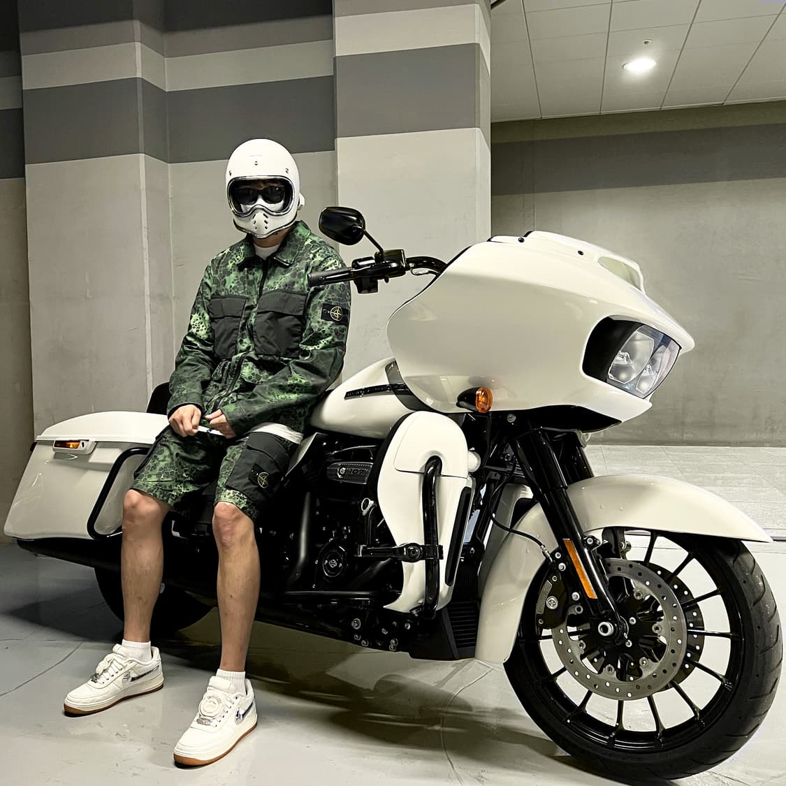 스톤아일랜드 18SS 엘리게이터 카모 반바지 쇼츠 상품이미지8