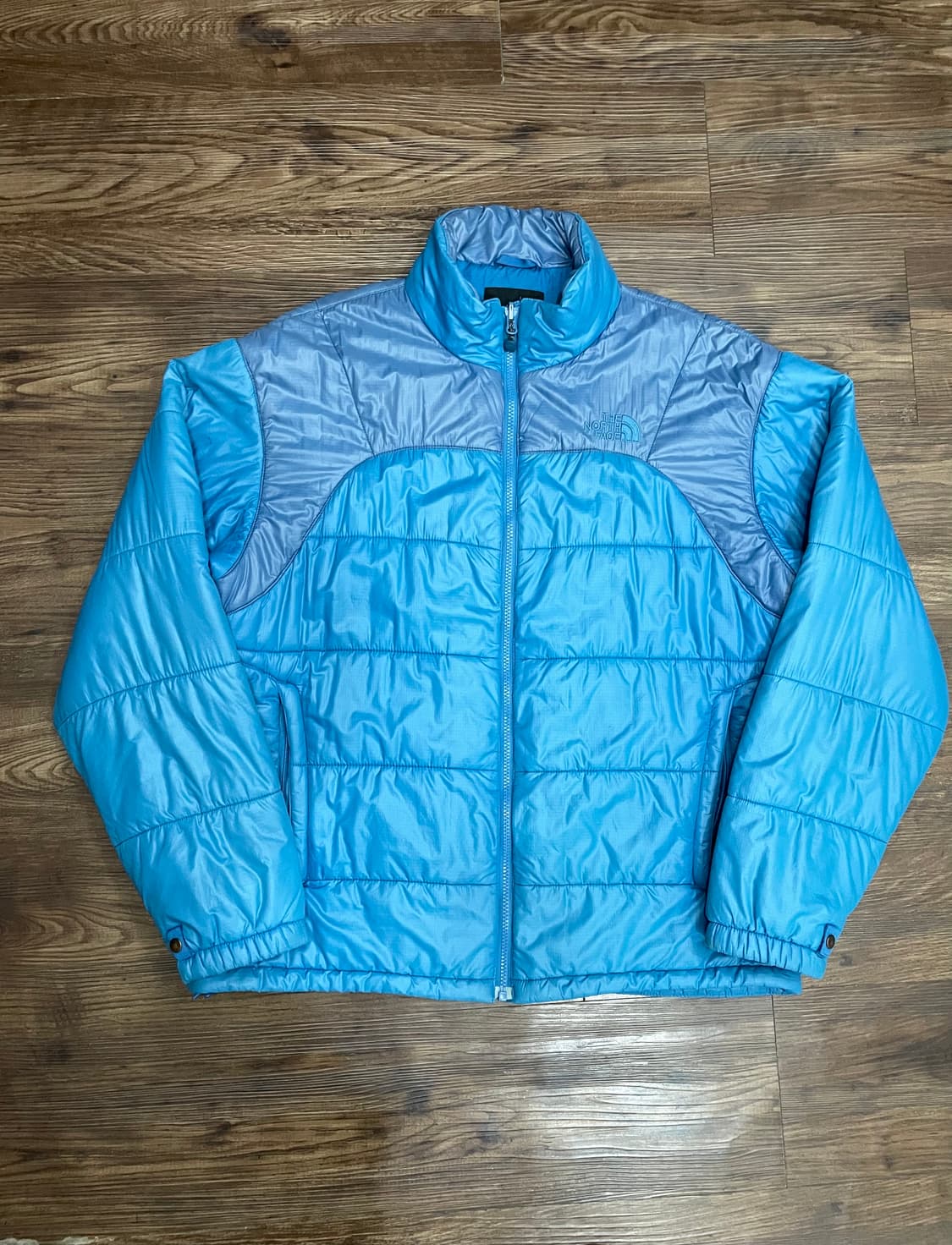 노스페이스 스카이블루 엑셀로프트 패딩 자켓 상품이미지1