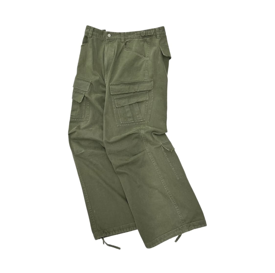 논노드 더블포켓 카고팬츠 카키 (2) 상품이미지1