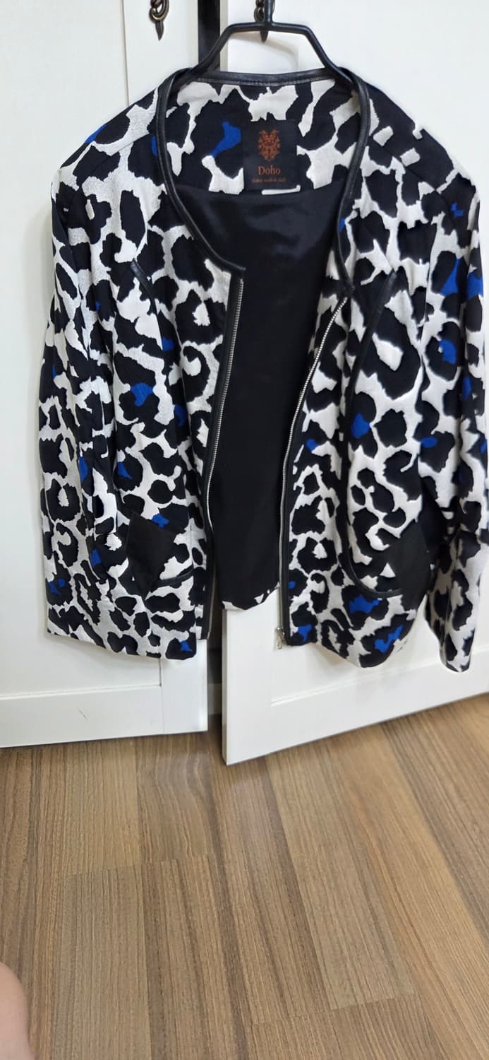 도호 양가죽 배색 점퍼  상품이미지1