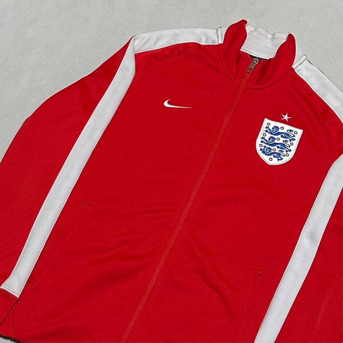 XL 나이키 잉글랜드 화이트 레드 라인 져지  상품이미지1