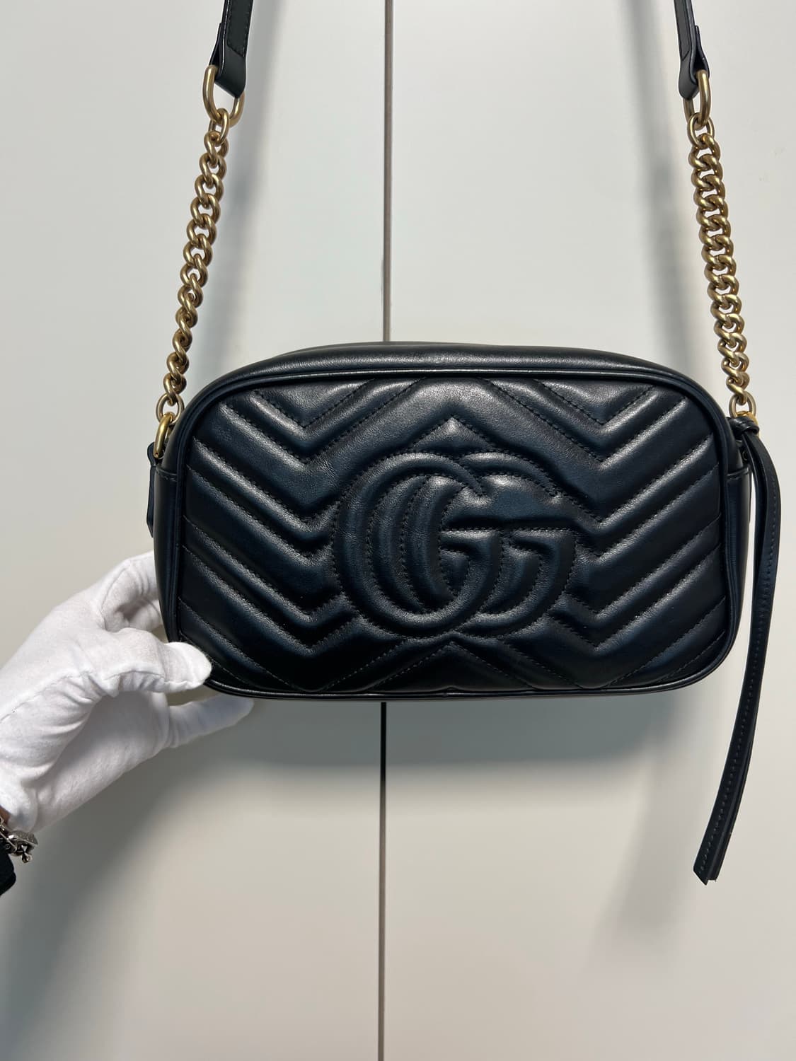 구찌 GG 마틀라세 체인 크로스백 스몰 상품이미지2