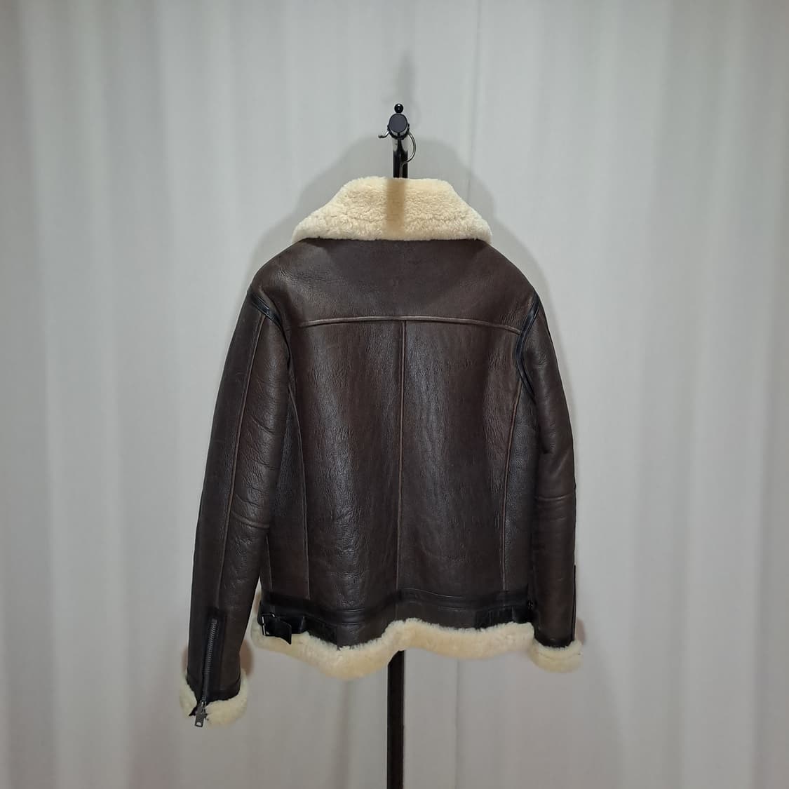 (택포) 양가죽 B-3 무스탕 국내생산 100 B602 상품이미지5