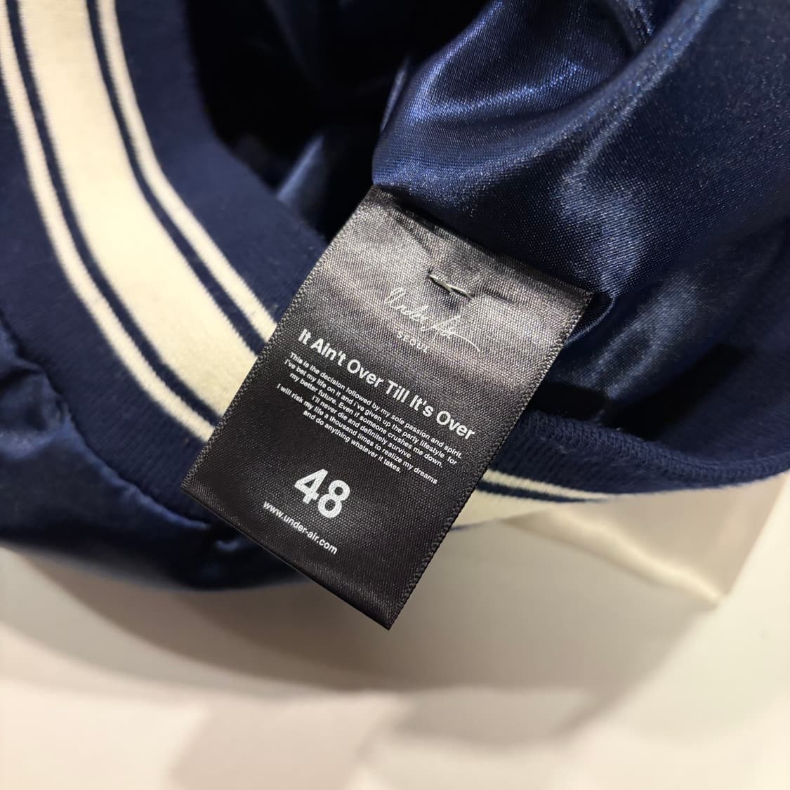 [48] UNDERAIR 언더에어 자수 스카쟌 자켓 D272 상품이미지7